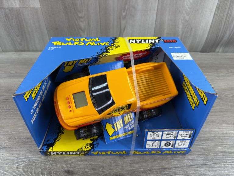 Virtual Trucks Alive Battery Operated Truck, 9” Long, Nylint