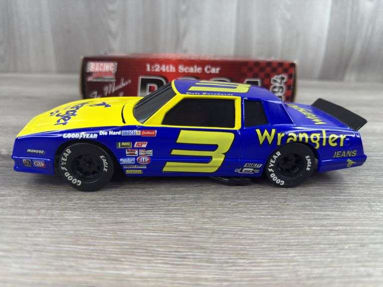 Dale Earnhardt Sr. #3 Wrangler Jeans 1987 Monte Carlo Bank, 1/24, Racing Collectibles, 1 Of 5,016, 1994