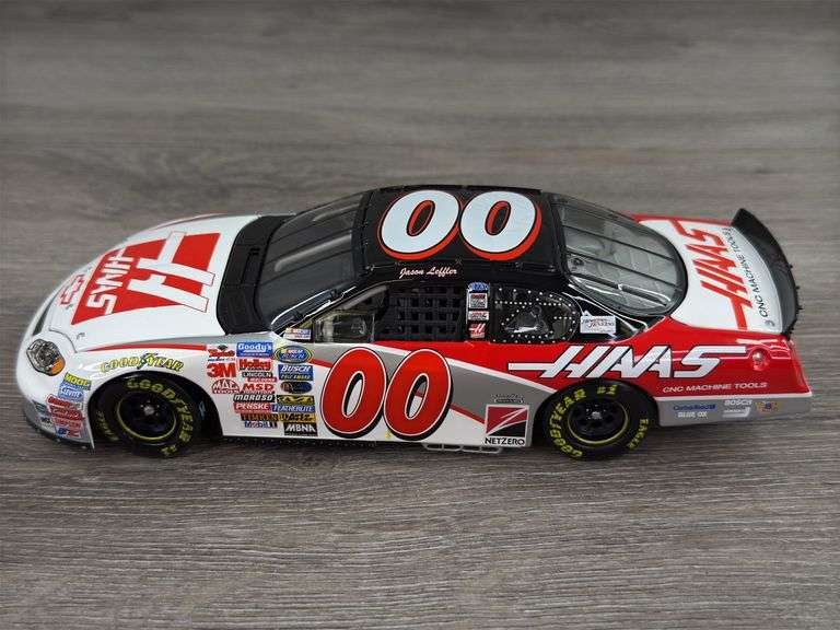 Jason Leffler #00 Haas Automation 2004 Monte Carlo Stock Car, 1/24, Limited Edition, 1 Of 1,200, Action