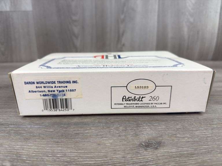 Peterbilt 260 Tractor Trailer, 1/64, American Highway Legends