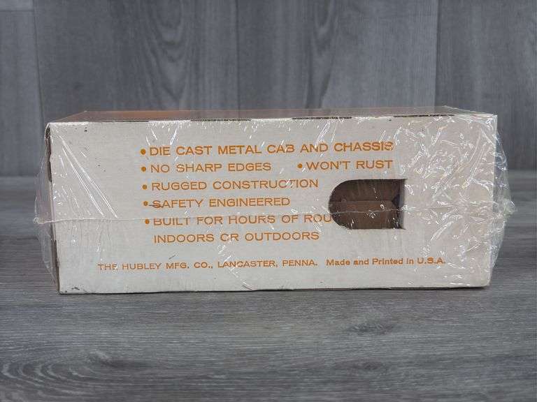 Hubley Mighty-Metal Rescue Fire Truck, 8” Long