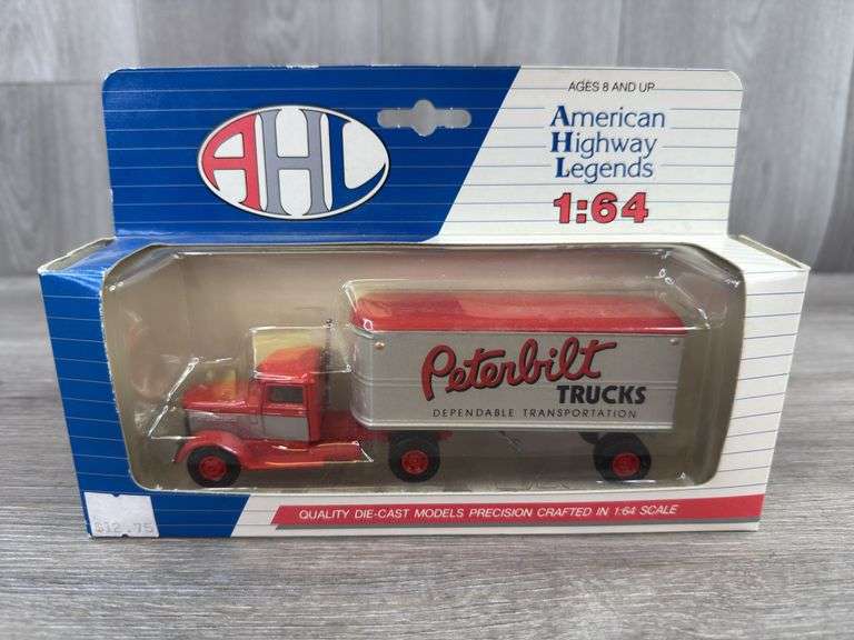 Peterbilt 260 Tractor Trailer, 1/64, American Highway Legends