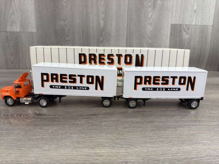 Preston Truck & Tandem Trailer, 1/64, Tonkin, Inc.