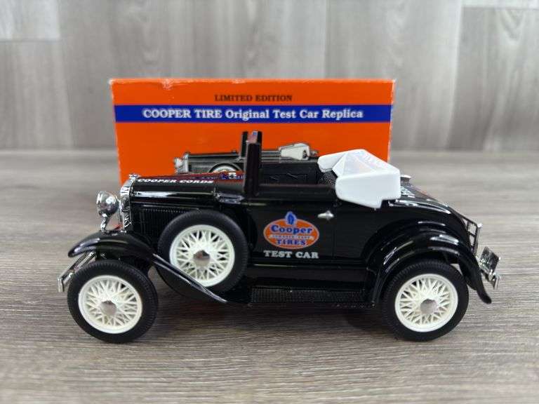Ford Model A Cooper Tire Original Test Car Replica Bank, 1/25