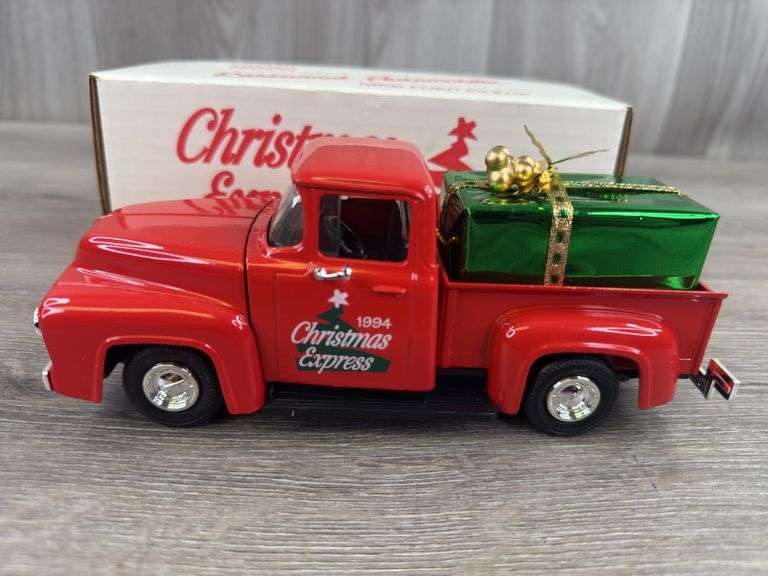 1956 Ford Pickup, 7 1/2”, 1994 Christmas Express, Ertl