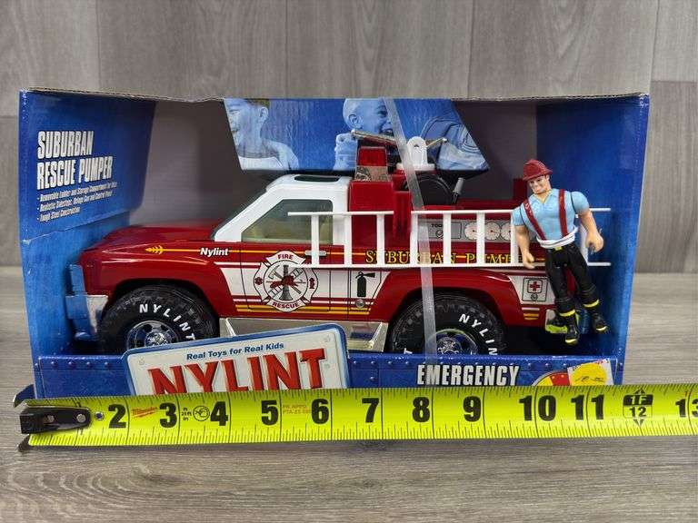 Nylint Fire Rescue Suburban Pumper, 12” Long