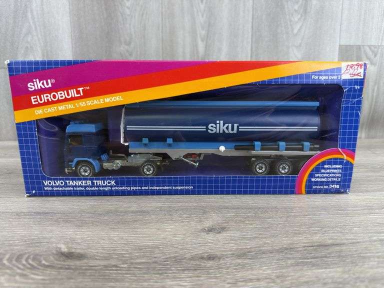 Volvo Tanker Truck, 1/55, Siku, Eurobuilt