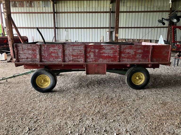 Flatbed Wagon w/ Side Boards