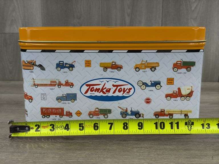 Tonka Toys Popcorn Tin, 20 Oz., Popcorn Is Sealed