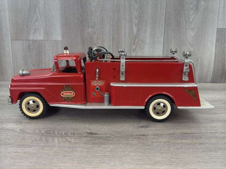 Tonka Pumper Fire Truck, 17” Long, Tonka Toys