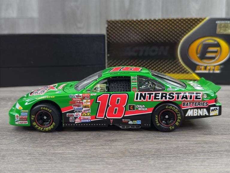Bobby Labonte #18 Interstate Batteries 2001 Grand Prix Elite Stock Car, 1/24, Limited Edition, #652/1008, Action Elite
