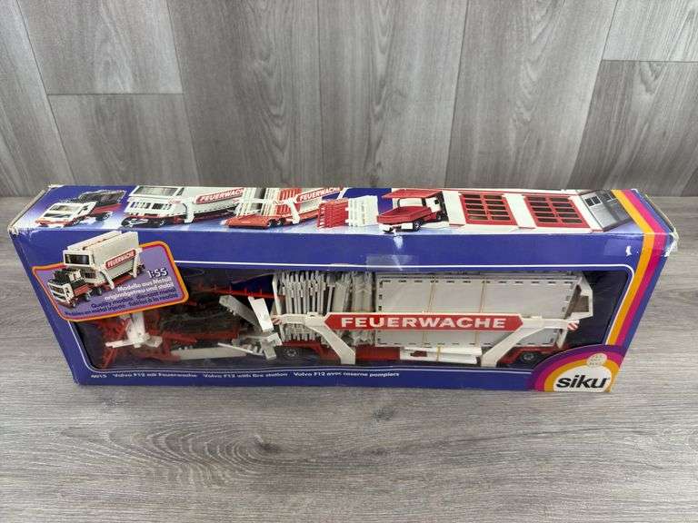 Volvo F12 W/Fire Station, 1/55, Siku
