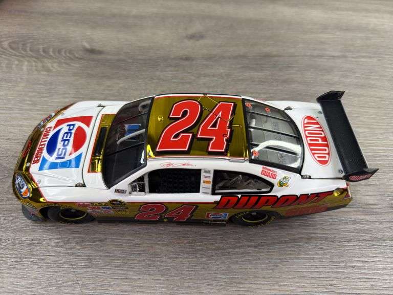 Jeff Gordon #24 Pepsi Challenger Retro 2009 Impala SS Color Chrome Stock Car, 1/24, Certificate Of Authenticity, 1 Of 450, Action Race Fans Collectibles