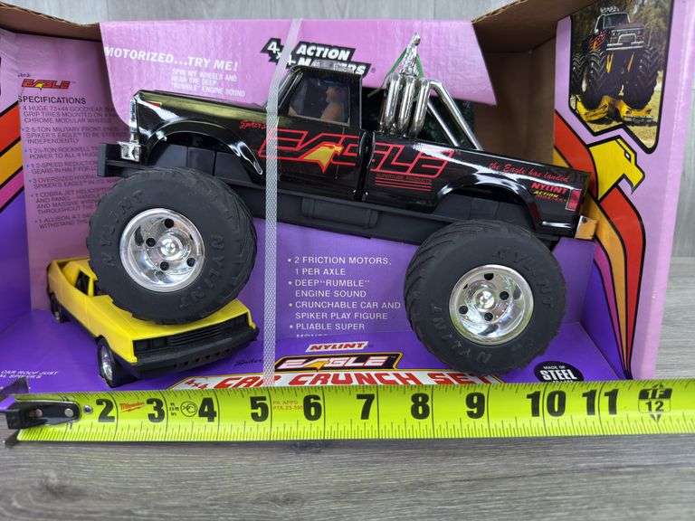 Spiker’s Eagle 4x4 Car Crunch Set, 12” Long, Nylint