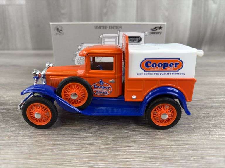 Ford Model A Cooper Tires Pickup Bank, 1/25, Limited Edition