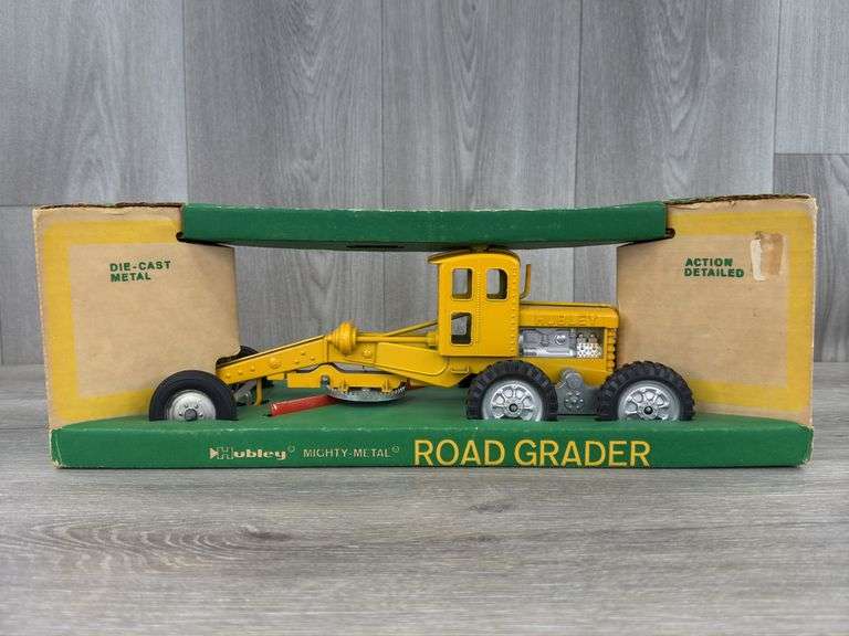 Hubley Road Grader, 13” Long, Original Box, No. 1951