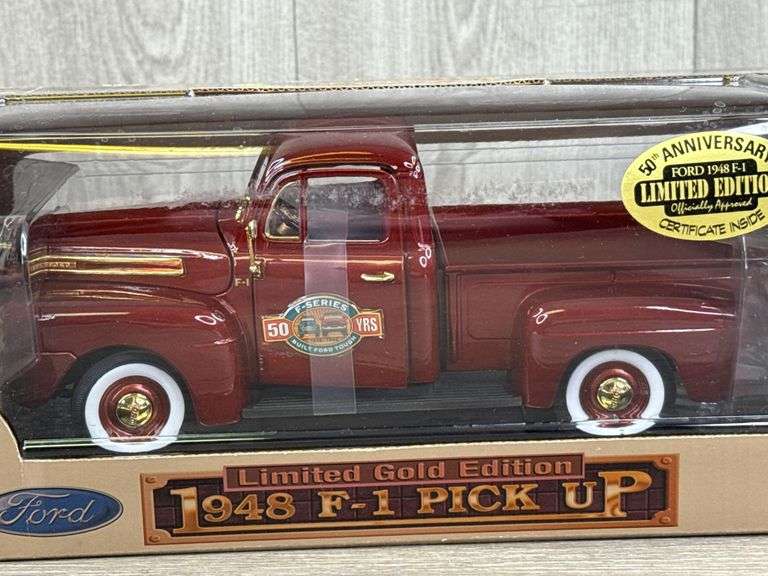 1948 F-1 Pickup, 1/18, 50th Anniversary, Ltd. Gold Edition