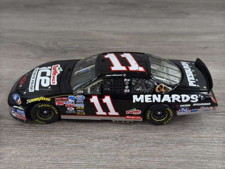 Paul Menard #11 Menard’s/3 Days Of Dale 2006 Monte Carlo SS Stock Car, 1/24, 1 Of 3,333, Back On Track, Our Salute To A Legend-Dale Earnhardt, Motorsports Authentics