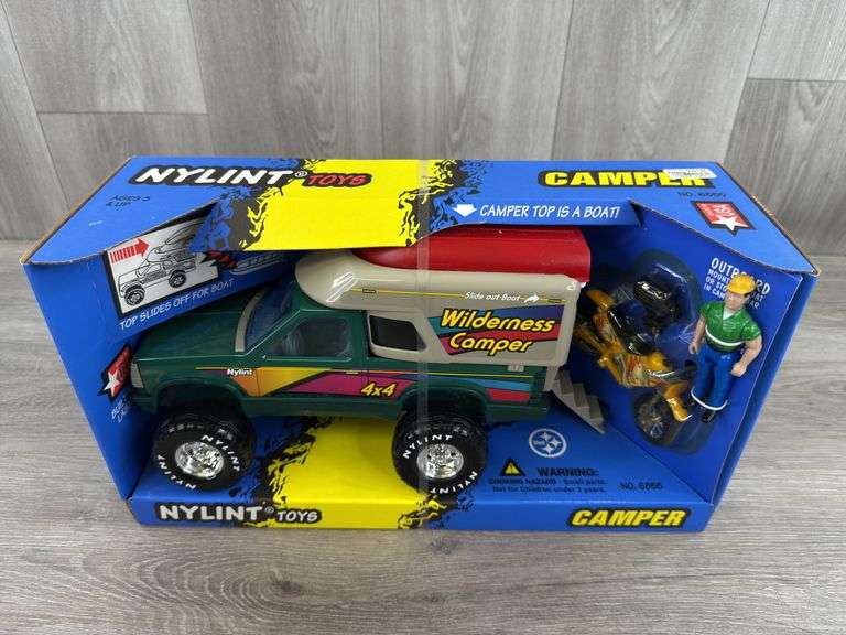 Nylint Toys 4x4 Wilderness Camper, 11 1/2” Long