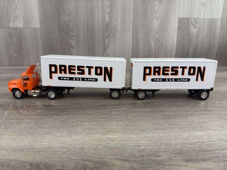 Preston Truck & Tandem Trailer, 1/64, Tonkin, Inc.