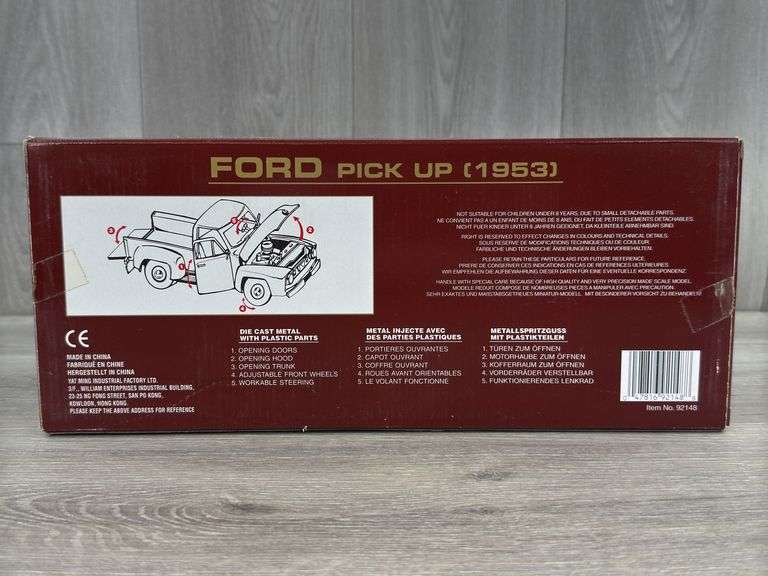 1953 Ford F100 Pickup, 1/18, Road Legends
