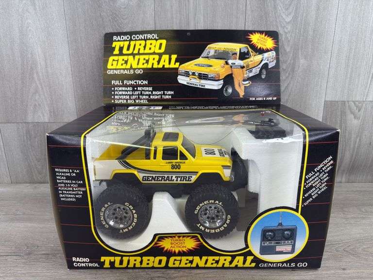 General Tire Larry Maddox RC Turbo Generals Go Truck, 10”