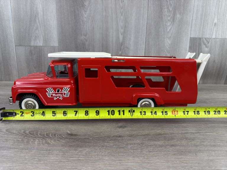 Buddy L Car Hauler, 19” Long