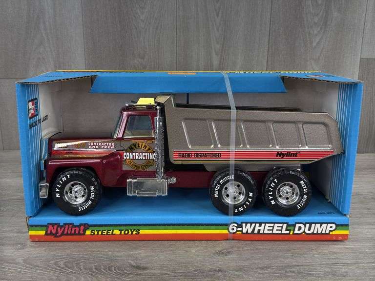 Nylint Contracting 6-Wheel Dump Truck, 16” Long, #37