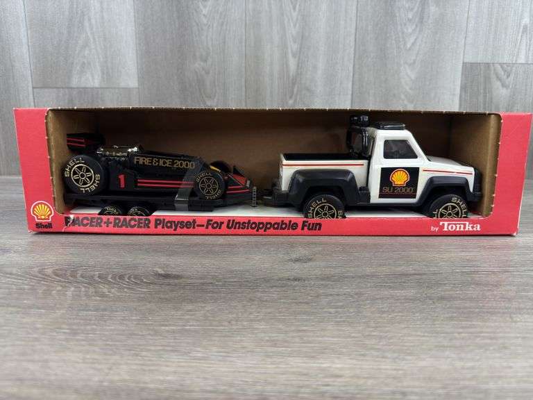 Shell Pacer +Racer Playset, 17 1/2” Long, Tonka