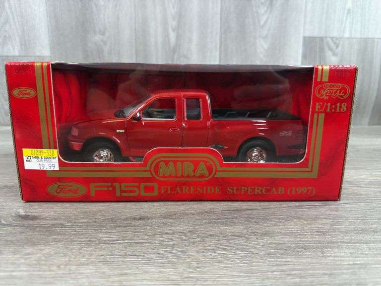 1997 Ford F150 Flareside Supercab, 1/18, Golden Line