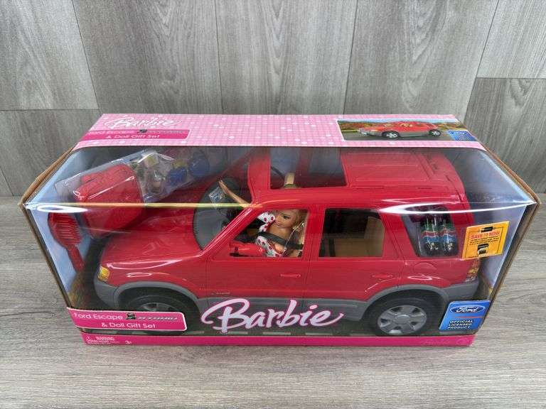 Barbie Ford Escape Hybrid & Doll Gift Set, 17” Long, Mattel