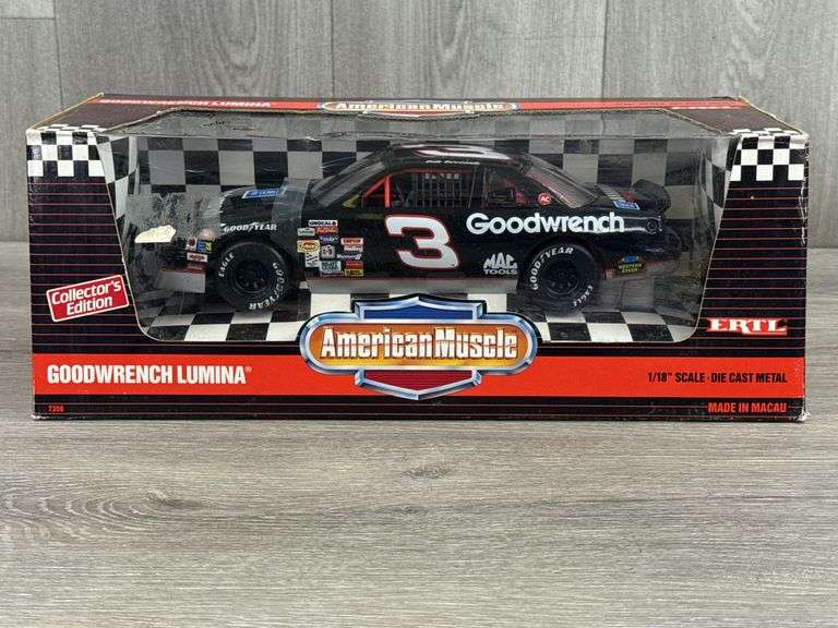Dale Earnhardt Sr. #3 Goodwrench Lumina, 1/18, American Muscle, Collector’s Edition, Ertl