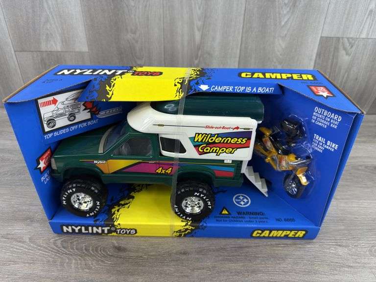 Nylint Toys 4x4 Wilderness Camper, 11 1/2” Long