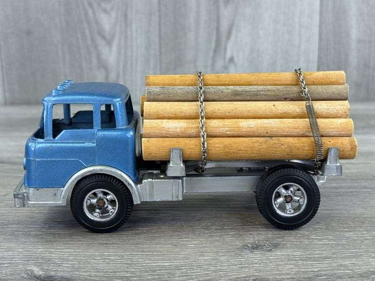 Hubley Mighty Log Truck, 7 1/2” Long, No. 1490