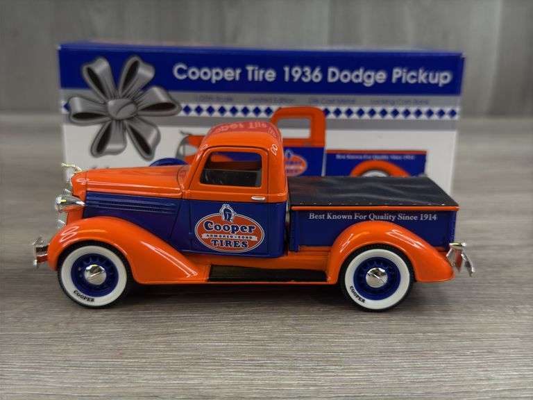 1936 Dodge Cooper Tires Pickup Bank, 1/25, Limited Edition