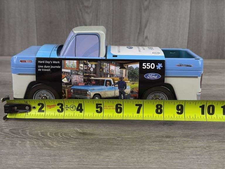 Ford F100 Ranger Pickup Puzzle, 550 Piece, Collector Tin