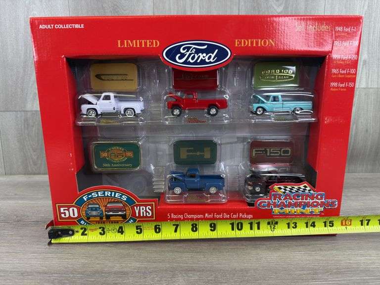 Ford F-Series 50 Yrs. Set, 3 1/4” Each, Limited Edition
