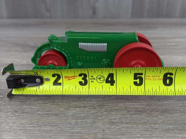 Hubley Kiddie Toy Diesel Road Roller, No. 315, 6” Long
