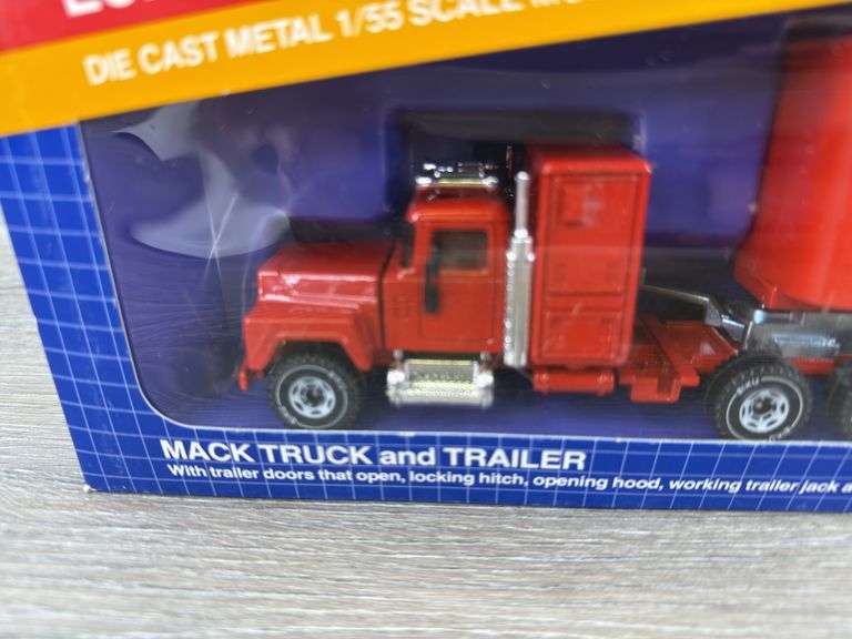 Mack Coca-Cola Truck & Trailer, 1/55, Siku