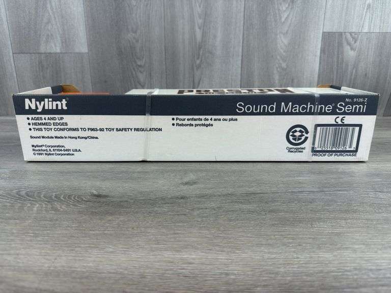 Preston Trucking Co. Sound Machine Semi, 20” Long, Nylint