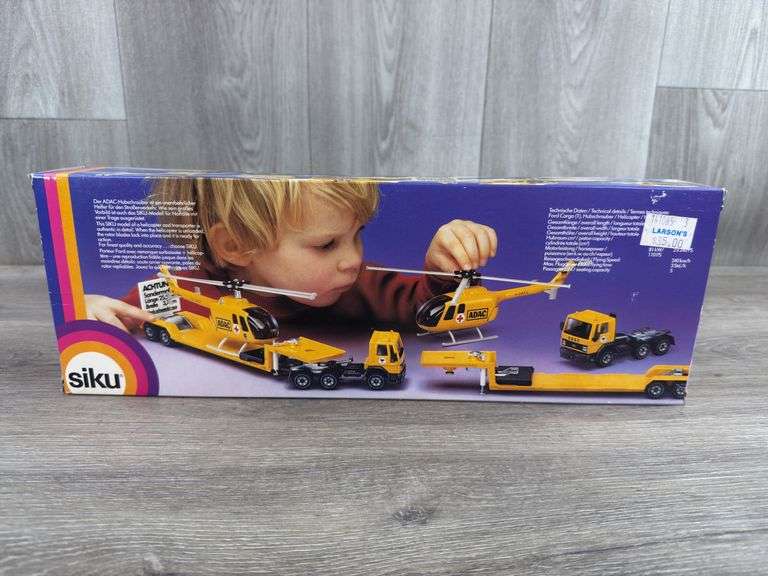 Ford Cargo W/Helicopter, 1/55, Siku