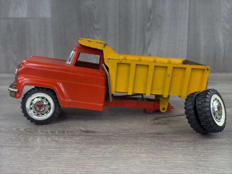Hubley Mighty Metal Dump Truck, 11 1/2” Long