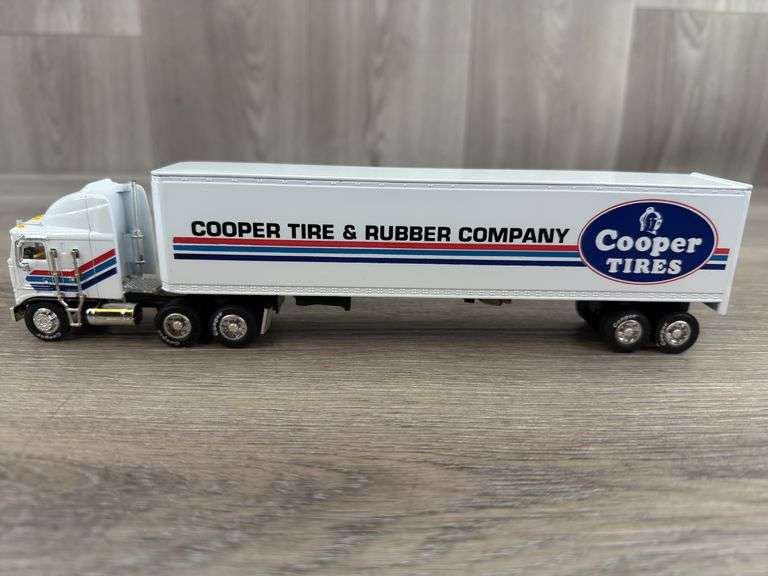 Kenworth K100E Cooper Tires Tractor Trailer Bank, 1/64, SpecCast