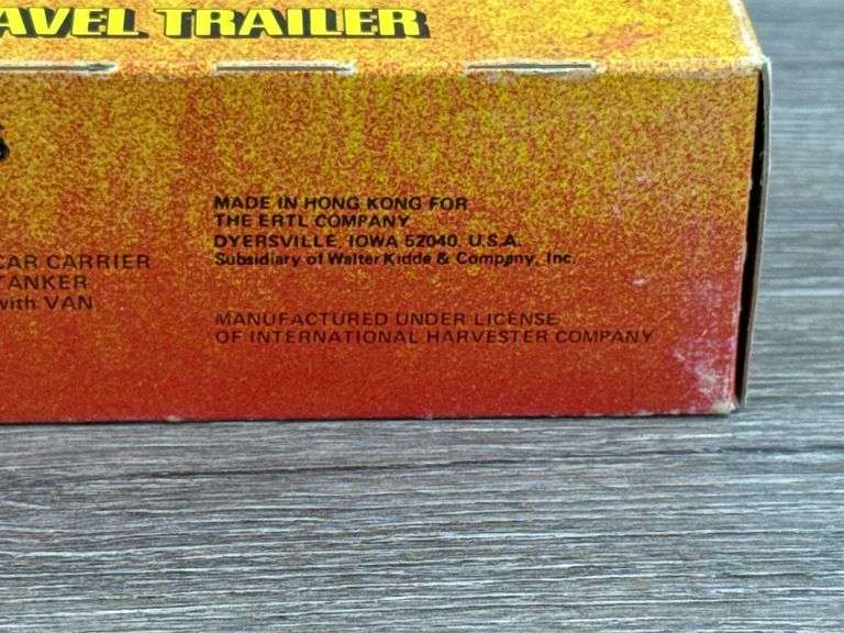 International Paystar 5000 Gravel Trailer, 1/64, Ertl, Trucks & Miniatures Of The World