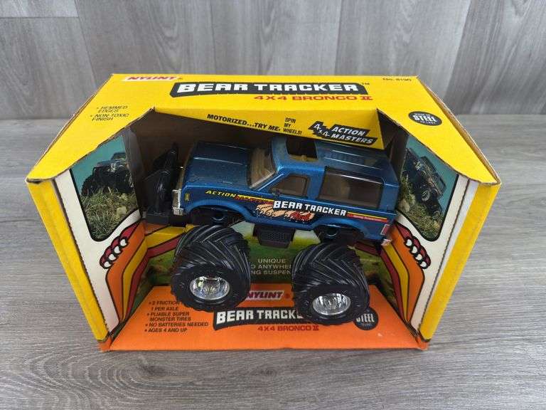 Ford Bronco II 4x4 Bear Tracker, 8 1/2” Long, Nylint