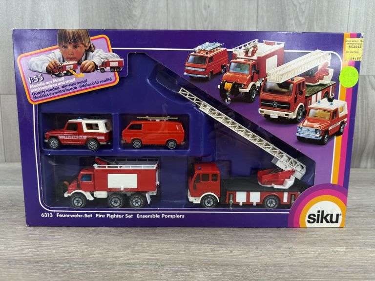 Fire Fighter Set, 1/55, Siku