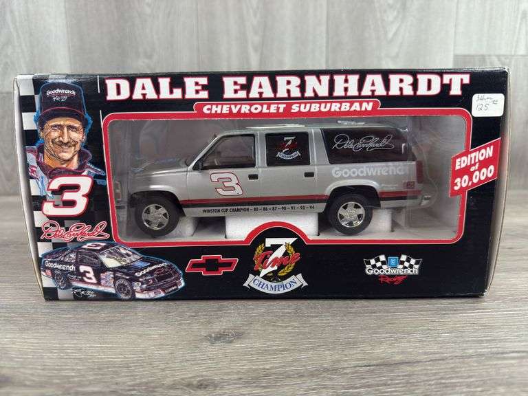 Dale Earnhardt Sr. #3 Goodwrench Suburban, 1/25, 7 Time Champion, Edition Of 30,000, Brookfield Collectors Guild, Certificate Of Authenticity