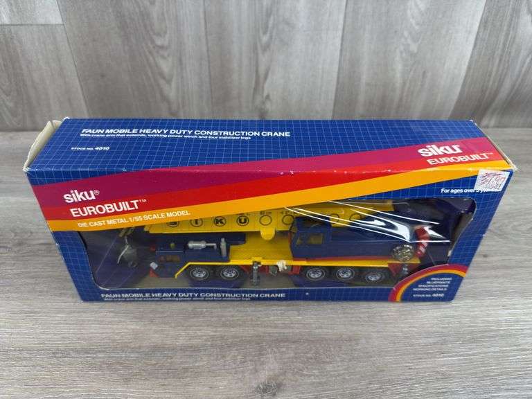 Faun Mobile HD Construction Crane, 1/55, Siku