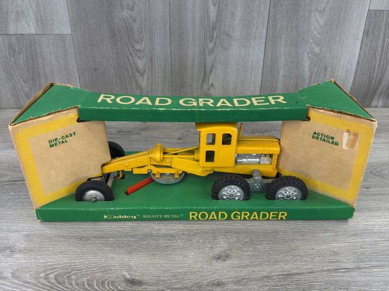 Hubley Road Grader, 13” Long, Original Box, No. 1951