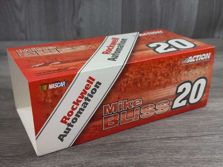 Mike Bliss #20 Rockwell Automation 2003 Monte Carlo Club Car, 1/24, Limited Edition, #464/600, Action